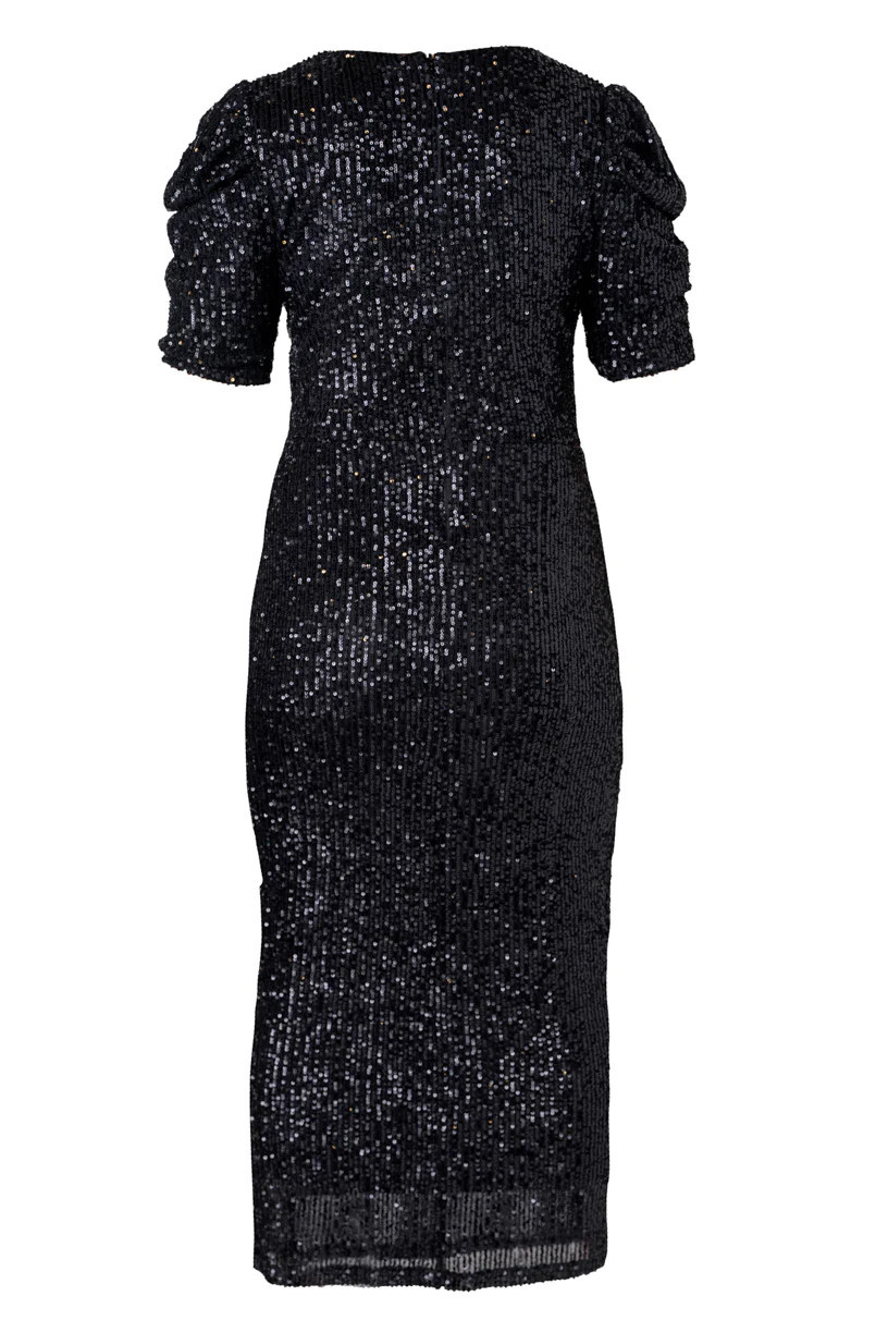 Starling Dress in Black Sequin | Ivy City Co