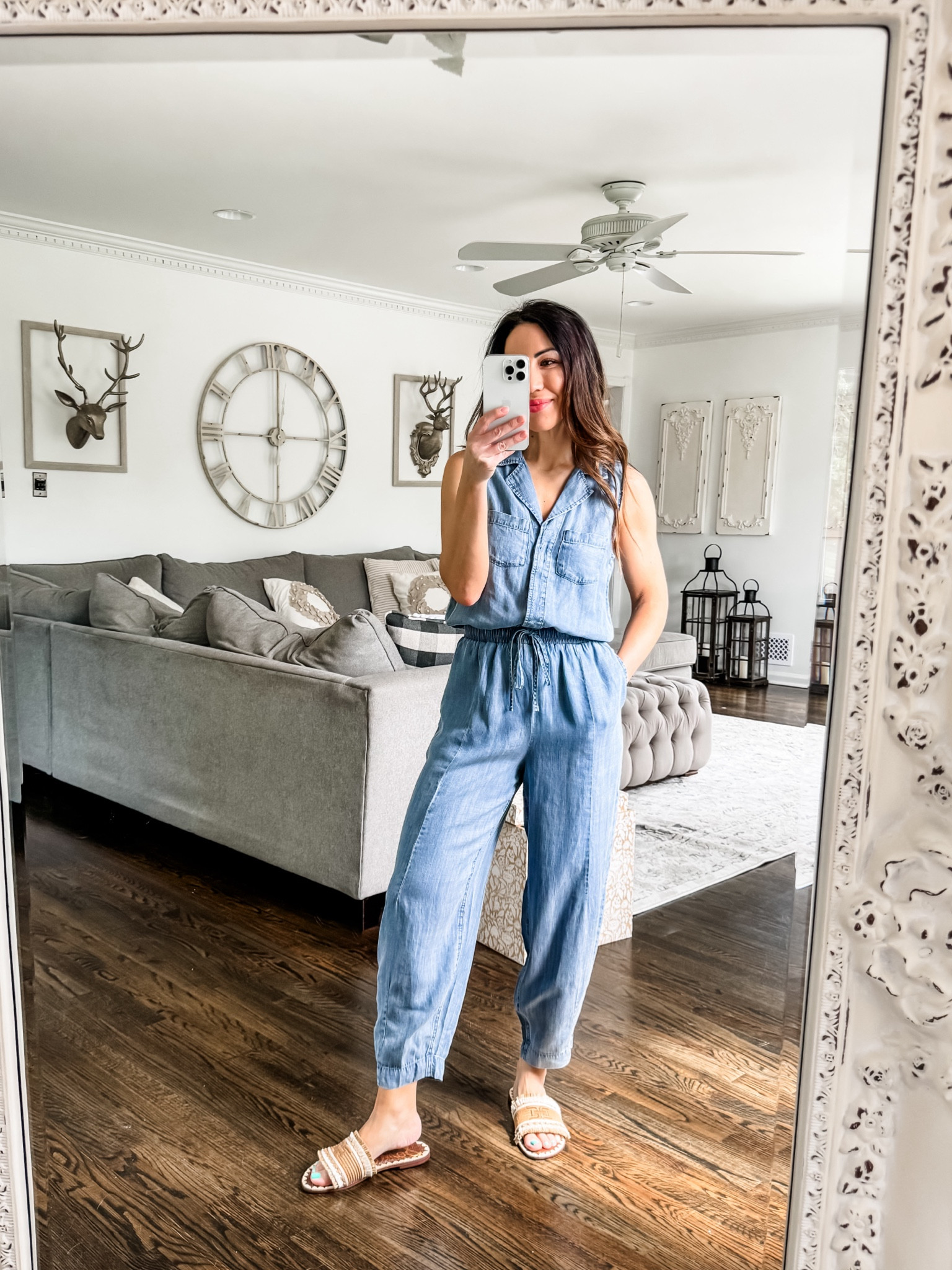 Code: TAMMYSP24 at splendid. Xs jumpsuit, jumpsuits, chambray 

#LTKOver40 #LTKSaleAlert