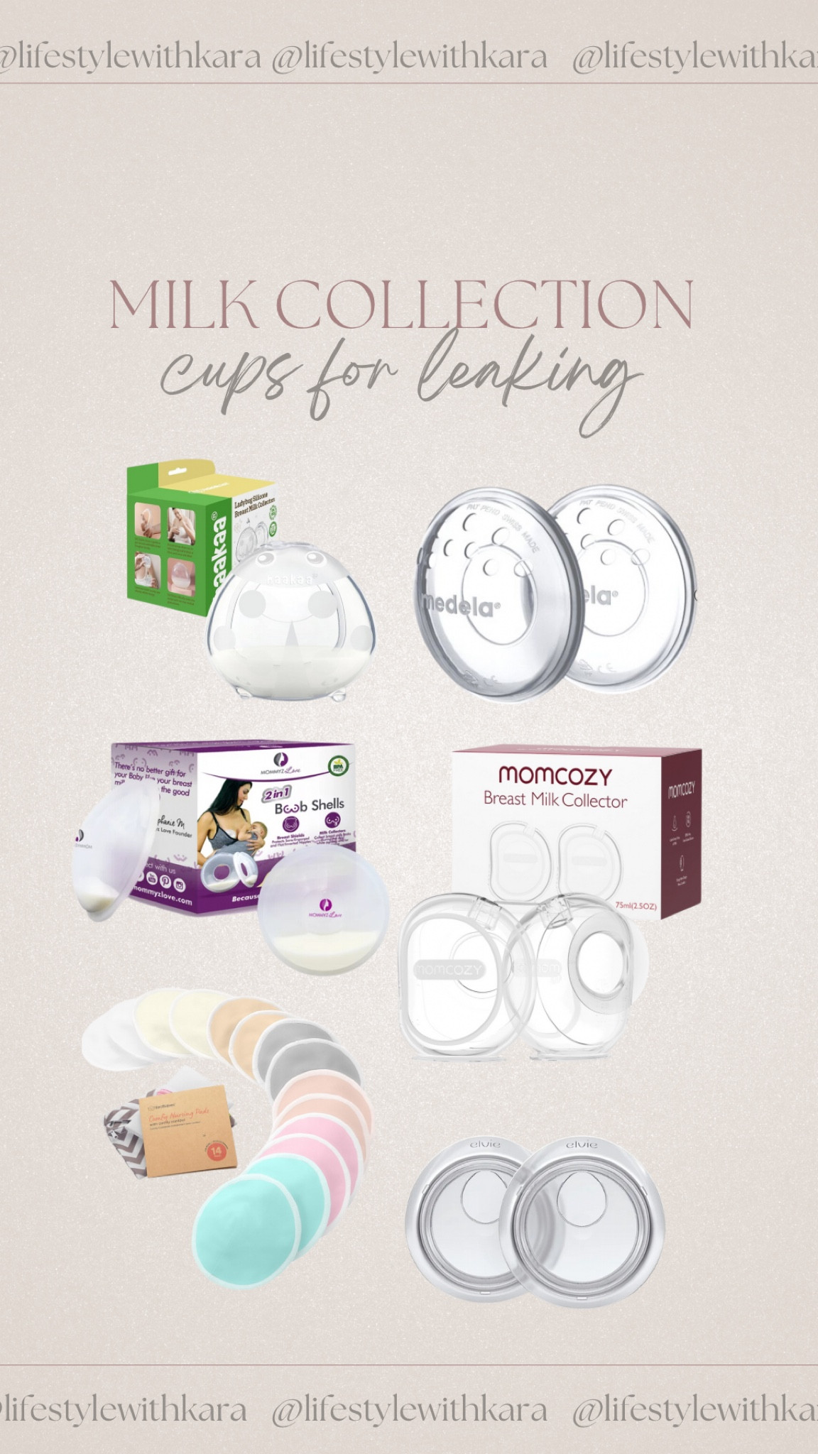 Collections cups for leaking breasts while breastfeeding! These are not pumps or suction enough to pull milk out, they are just meant to collect milk when breast leak wether you put them in when nursing to catch & collect letdowns or just wear them about your day in your bra when not nursing if you are someone who leaks often! 

Note some moms find suction with the lady bug I feel it can do both! Suction didn’t really work for me so better to catch for me but maybe not for you 

#LTKbaby #LTKbump