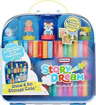Little Tikes Story Dream Machine Show & Go Storage Case, Storytime, Books, Audio Play, Character,... | Amazon (US)
