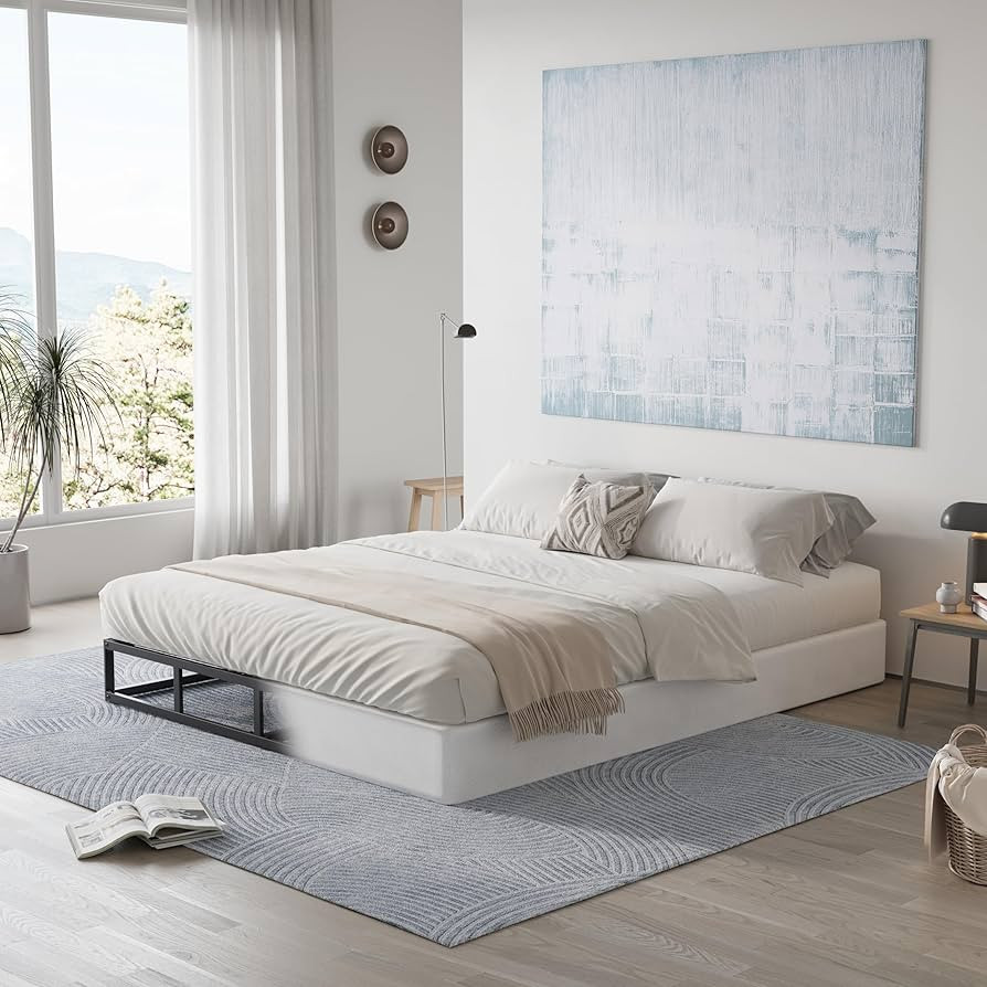 HUEIIS Somier tipo box spring King de perfil bajo de 5 pulgadas para cama King, base de colchón ... | Amazon (US)
