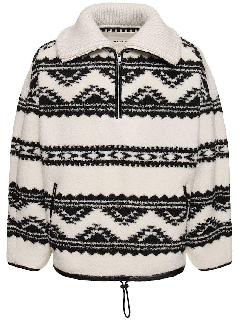 Marlo half zip tech fleece jacket | Luisaviaroma