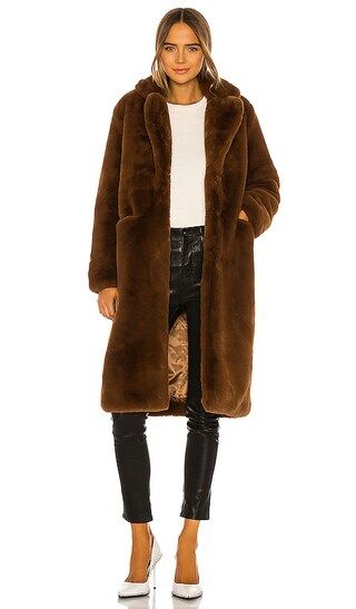 Laure Faux Fur Coat
                    
                    Apparis | Revolve Clothing (Global)