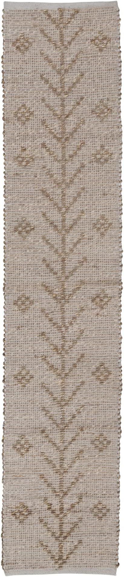 Creative Co-Op Two-Sided Handwoven Seagrass and Cotton Table Runners, 72"L x 14"W x 0"H, Natural | Amazon (US)