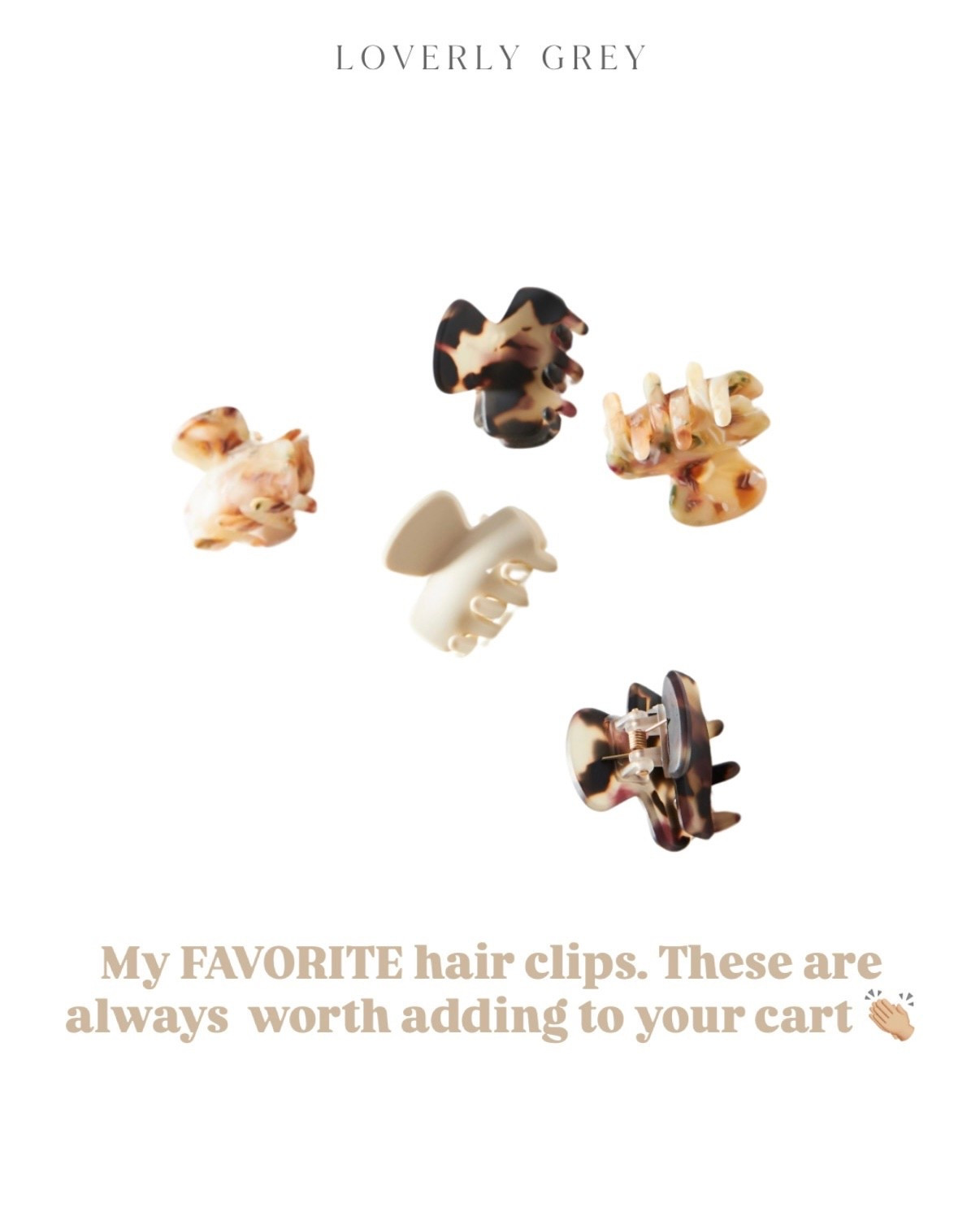 The best hair clips! These would make a great addition to a Mother’s Day gift basket! 

Loverly Grey, hair clips, Mother’s Day gift ideas, Mother’s Day gift guide, beauty finds 

#LTKMothersDay #LTKBeauty