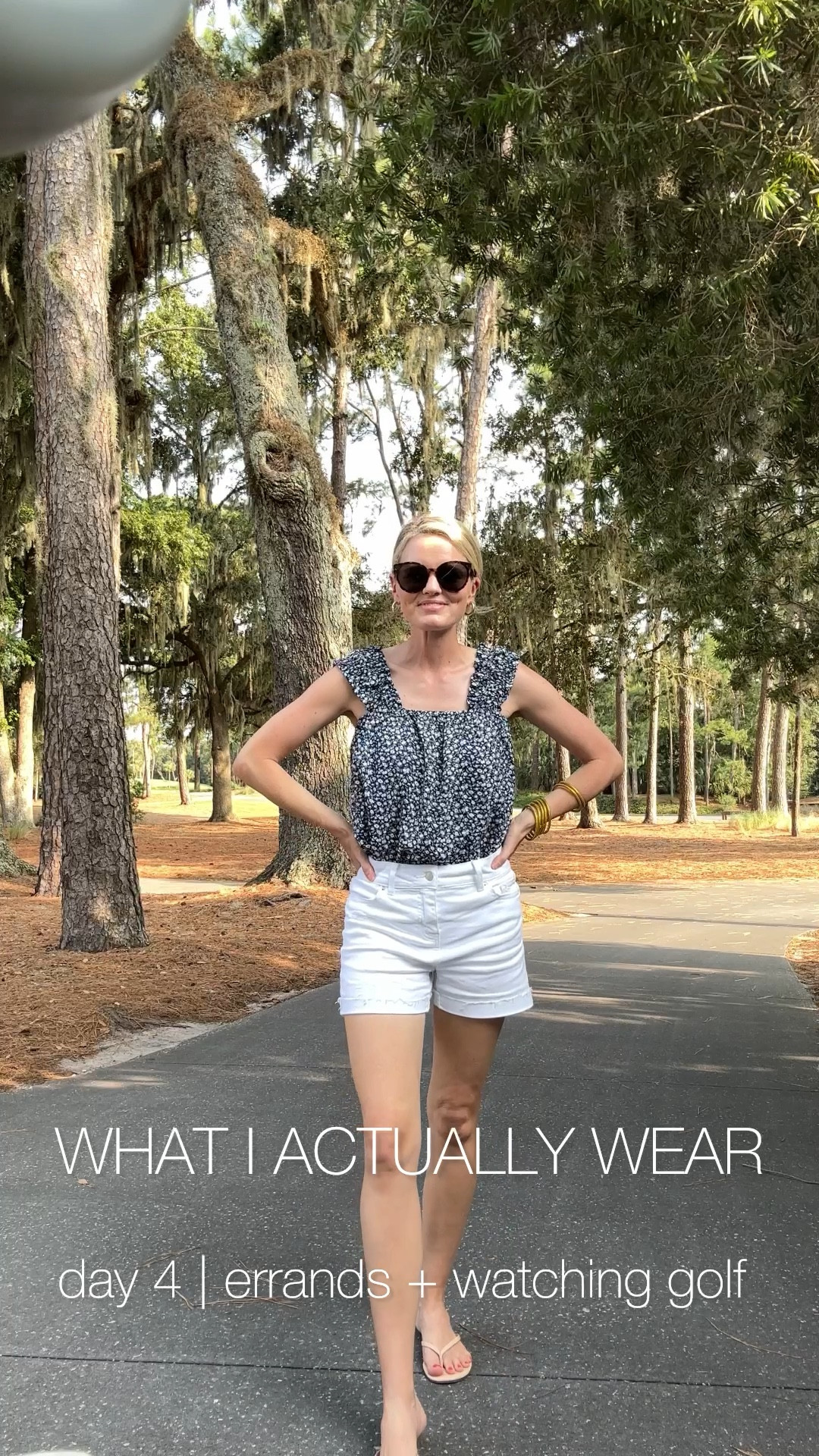 Is it an outfit reel without the kick at the end these days!? Really giving you a look into my hot and sweaty afternoon at the golf course.            

WHAT I ACTUALLY WEAR | day 4 | errands + watching golf | we finished up school supply shopping. made a Trader Joe’s run and then the little guy played the back 9 of The Stadium yesterday! 


#LTKstyletip #LTKfamily #LTKunder50