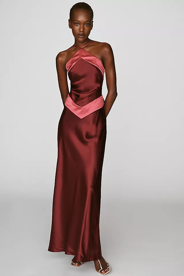 Reformation Jillian 100% Silk Maxi Dress | Anthropologie (US)