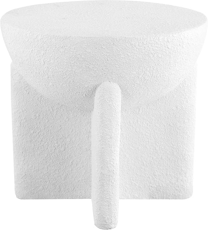 JONATHAN Y Brady Indoor/Outdoor Accent Table & Garden Stool, Minimalist Geometric Weather Resista... | Amazon (US)