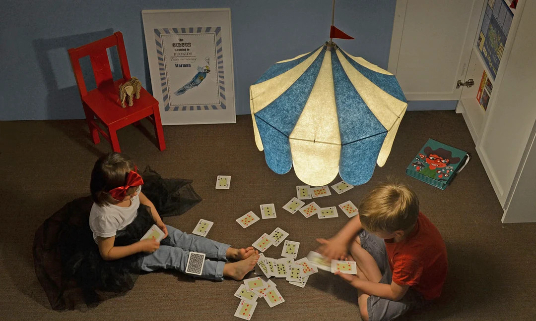 Circus Lamp. Blue - Etsy | Etsy (US)