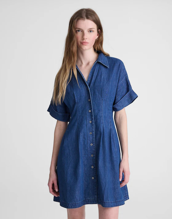 The Denim Perry Shirtdress | Madewell