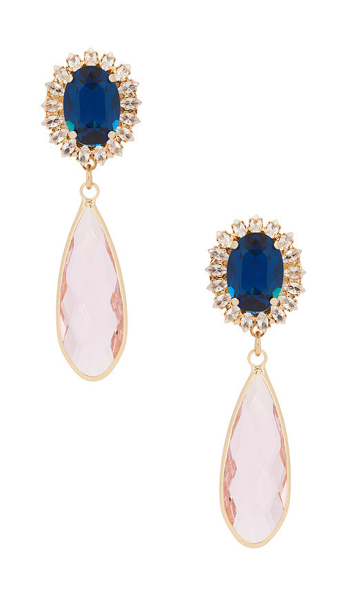 Anton Heunis HÄNGEOHRRINGE in Blue. | Revolve Clothing (Global)