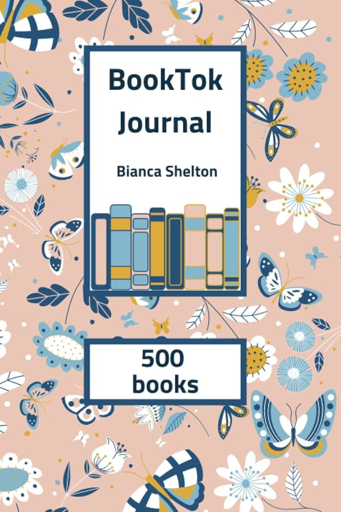 BookTok Journal for 500 Books: Reading Logbook for Reviewing All of Your Favorite Novels | Organi... | Amazon (US)