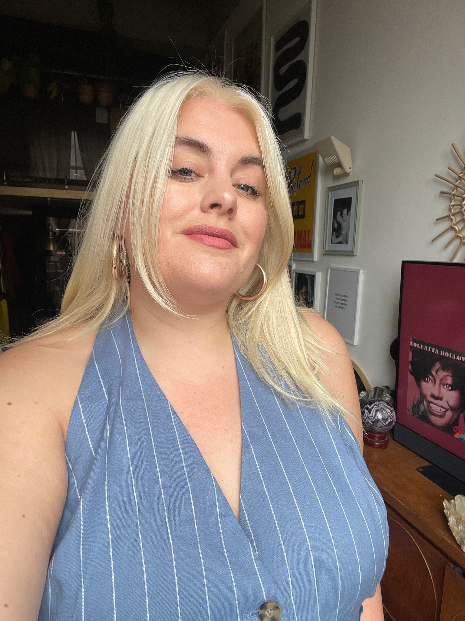 Guess I’m a waistcoat girlie now 

Aligne waistcoat co ord pinstripe denim blue plus size curve rixo suit summer spring 

#LTKSeasonal #LTKplussize #LTKmidsize