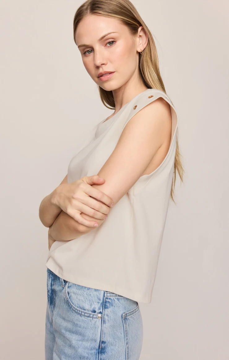 Camino Grommet Muscle Tee | Z Supply