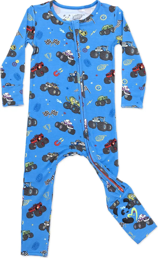 Bellabu Bear Trucks Convertible Footie Pajamas | Nordstrom | Nordstrom