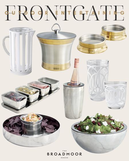 @Frontgate has everything you need for entertaining outdoors! #frontgatepartner The Super Chill serve ware is perfect for the spring and summer! #frontgate 

#LTKStyleTip #LTKHome #LTKSeasonal