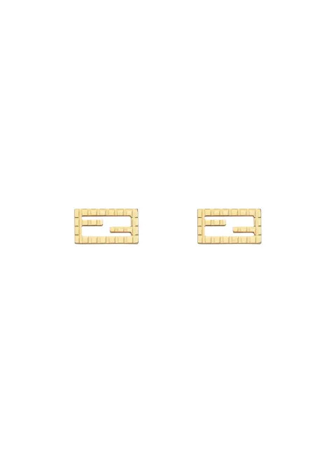 Fendi Stud Baguette Earrings - Farfetch | Farfetch (CA)
