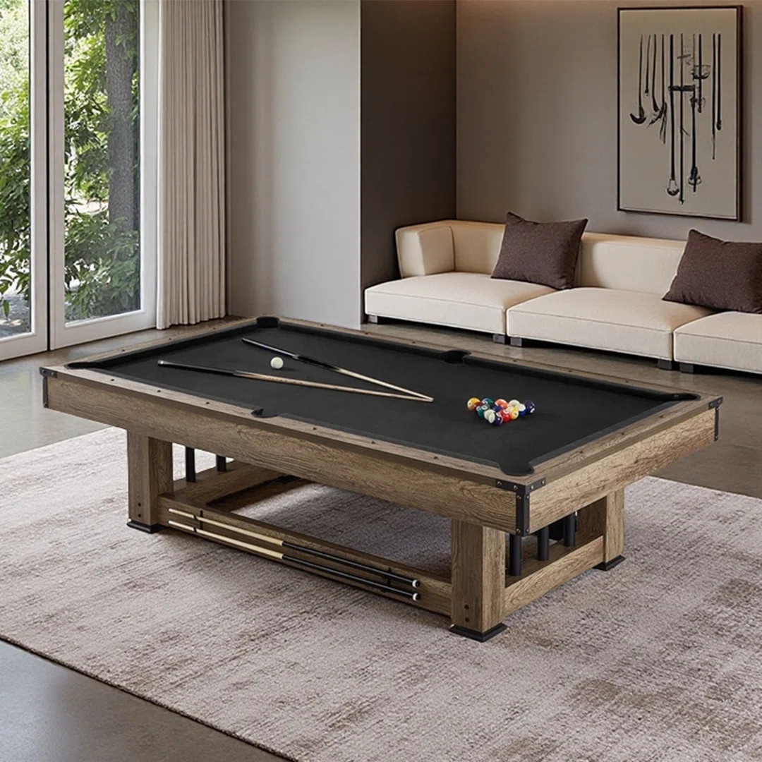 3-in-1 Multi Game Pool Table Includes Billiards, Dining Table, & Table Tennis | Wayfair North America