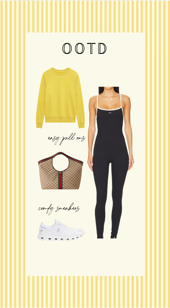 todays OOTD! love easy pull on outfits! these sneakers are my tried and true  

 #LTKootd #LTKActive