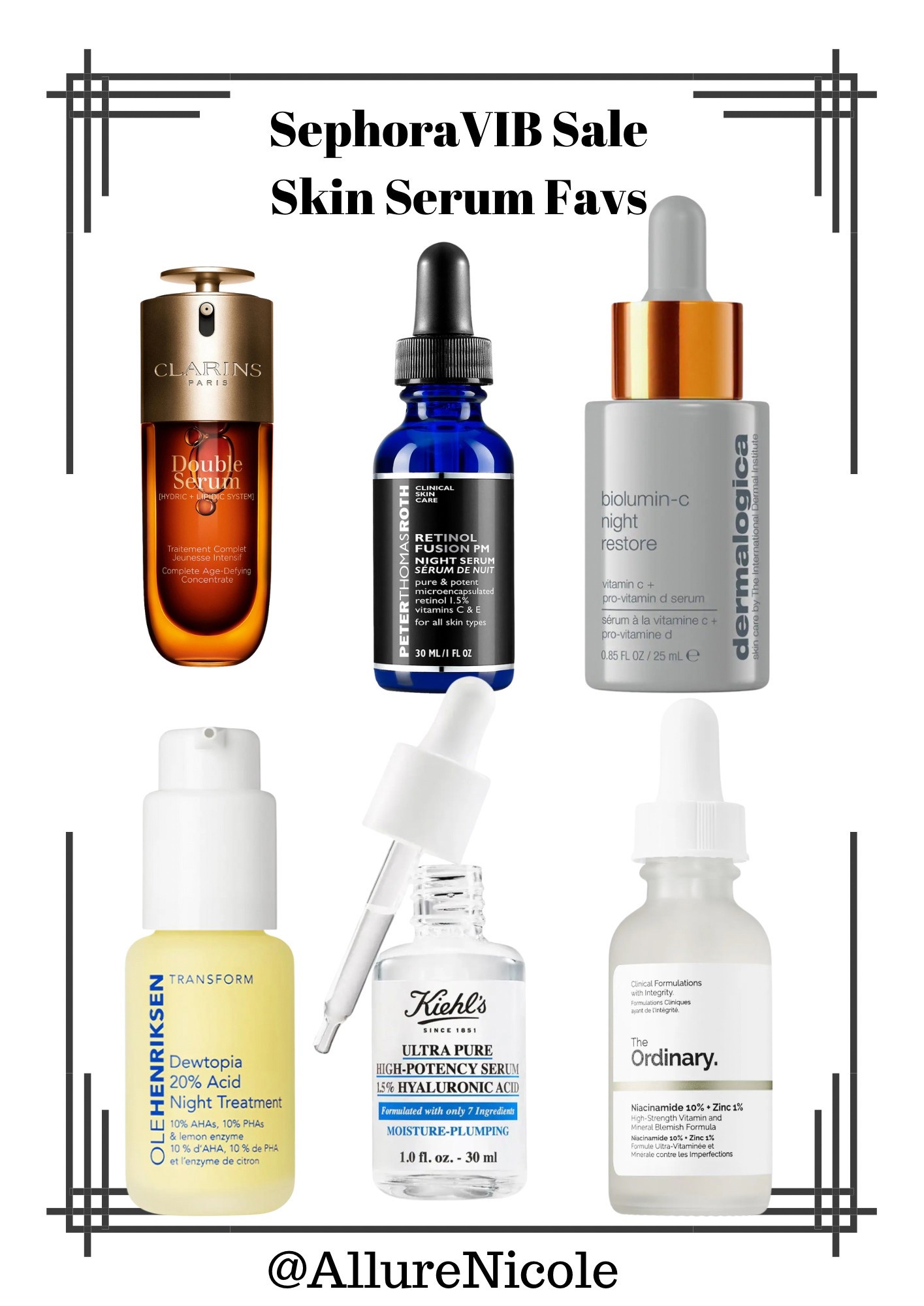 Sephora VIB Sale Skin Serum Favs ✨