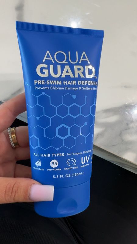 If you plan on going swimming this summer, you should definitely try this hair guard out!!! It prevents chlorine damage and softens your hair instead of leaving it dry and crunchy when you get out!!! Great for curly hair and blondes too!!! 

#LTKswim #LTKfamily #LTKVideo