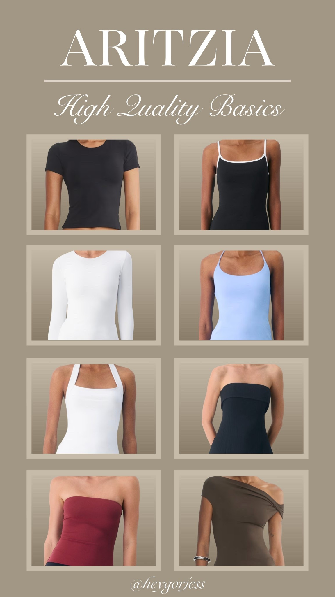 I get ALL of my basics from Aritzia - they are so high quality and last me years even with multiple washes! Best part is - they’re always coming out with new colors and styles😍😍

#LTKU #LTKFindsUnder100 #LTKStyleTip