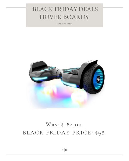 Swagtron Warrior T580 Hoverboard 220 Lbs Black Music-Synced Bluetooth LED Lights

Black Friday deals at Walmart
Just got these for the kids! Was $184 
Sale: $98


#hoverboard #kidsgiftguide

#LTKHoliday #LTKGiftGuide #LTKkids
