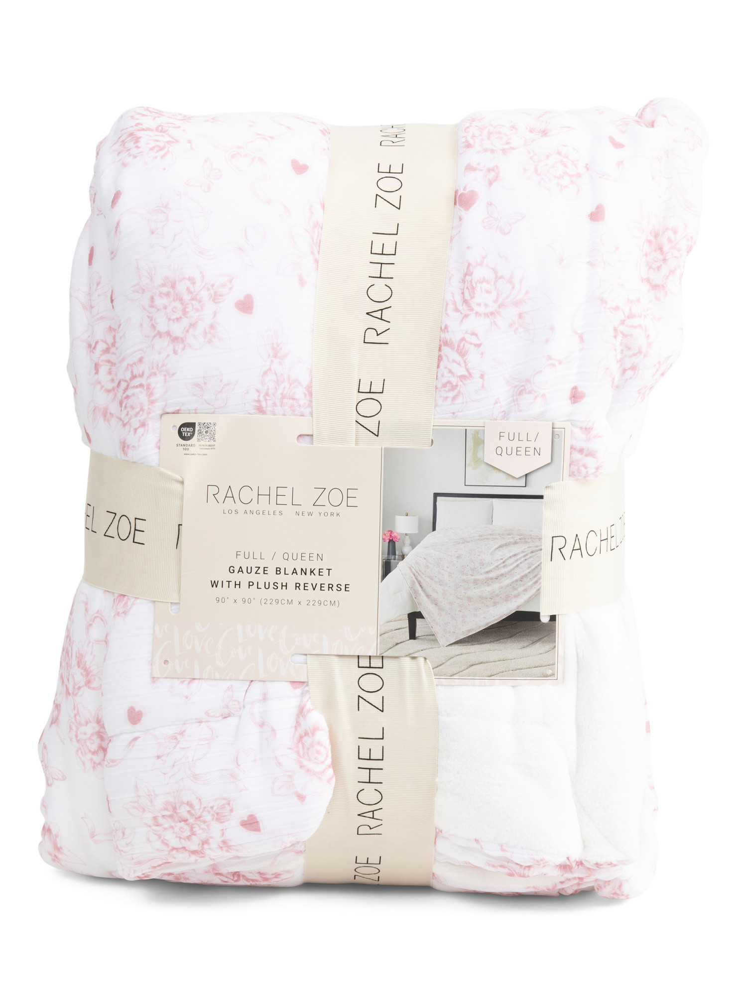 Cupid Toile Gauze Reversible Blanket | Bed & Bath | Marshalls | Marshalls