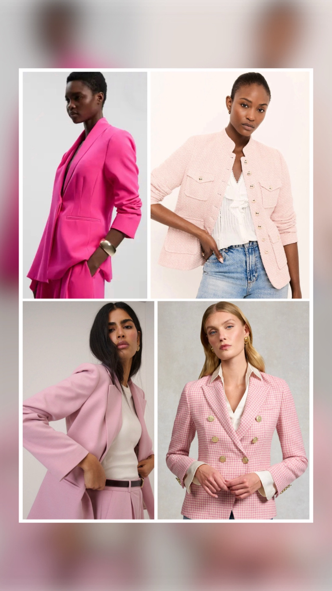 Think pink for the Spring and a pink blazer is a great piece to build a stylish outfit!

#LTKspring #LTKuk #LTKstyletip