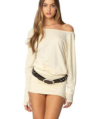 Womens Venice Open Back Mini Dress | Macy's