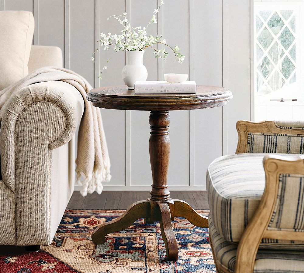 Sawyer Round Side Table (18"-24") | Pottery Barn (US)