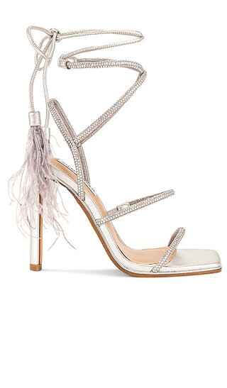 Upgrade Sandal in Silver | Revolve Clothing (Global)