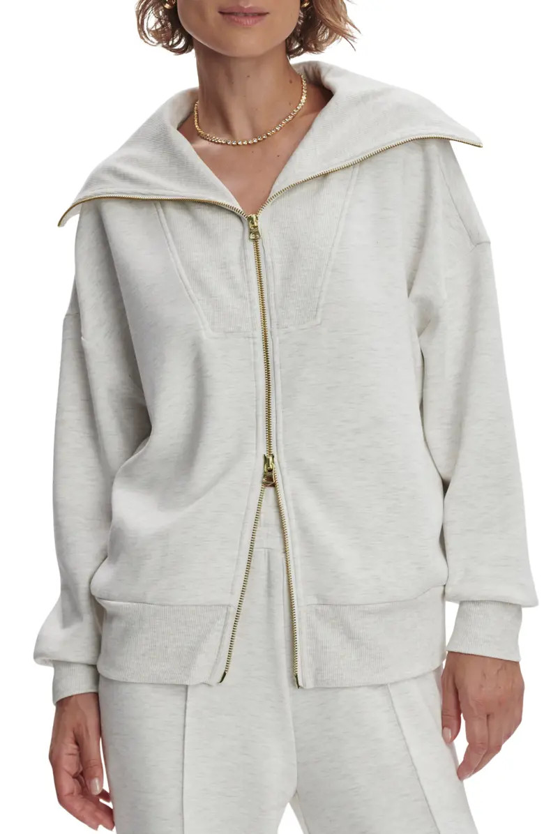 Varley Halley DoubleSoft® Zip-Up Sweatshirt | Nordstrom | Nordstrom