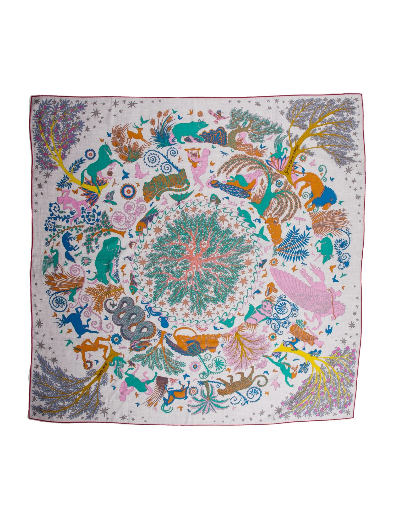 Sous Le Charme d'Orphee Cashmere Shawl w/ Tags | The RealReal