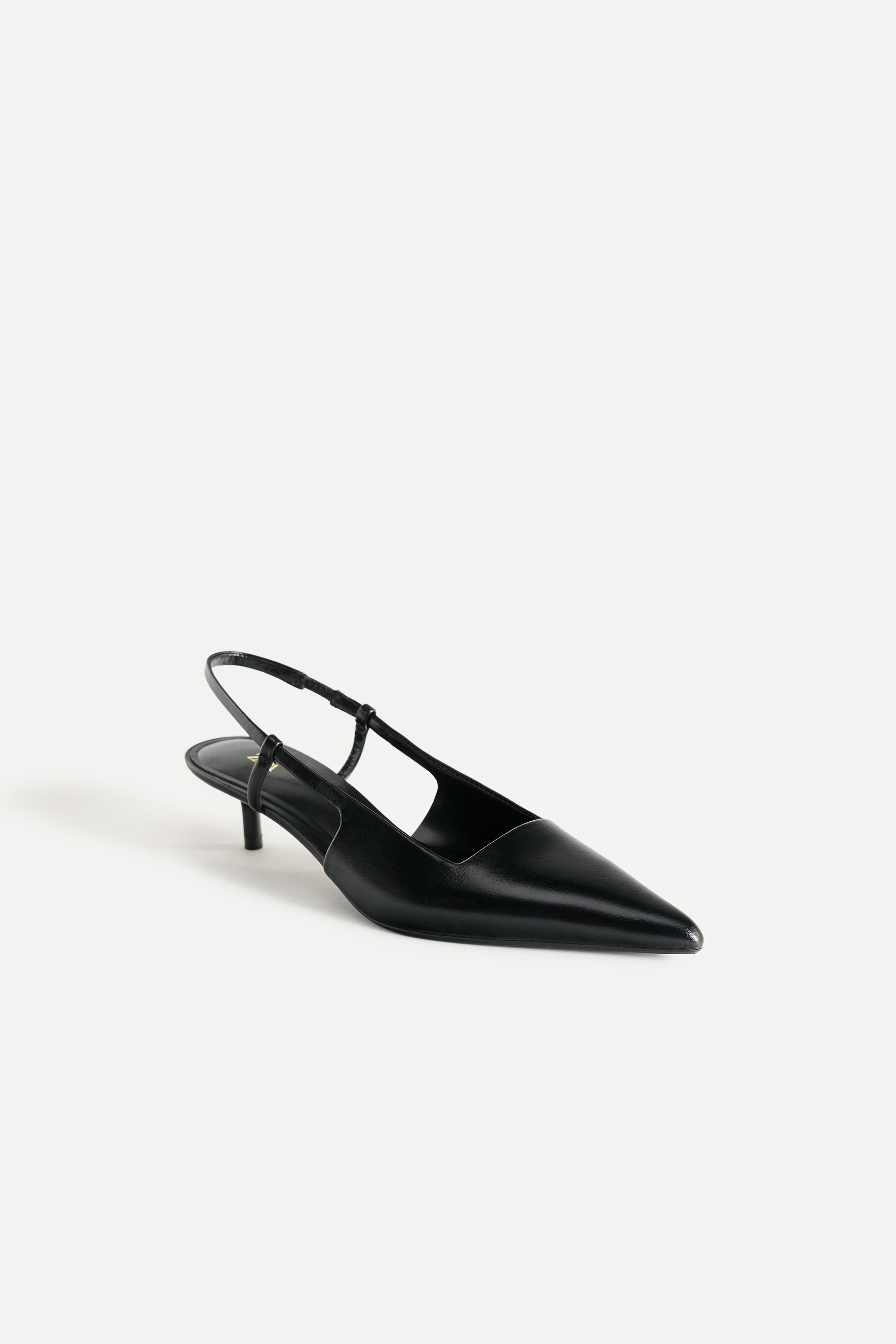 LEATHER SLINGBACKS 50TH ANNIVERSARY | Zara US