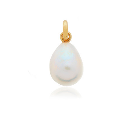 Nura Small Pearl Pendant Charm | Monica Vinader (Global)