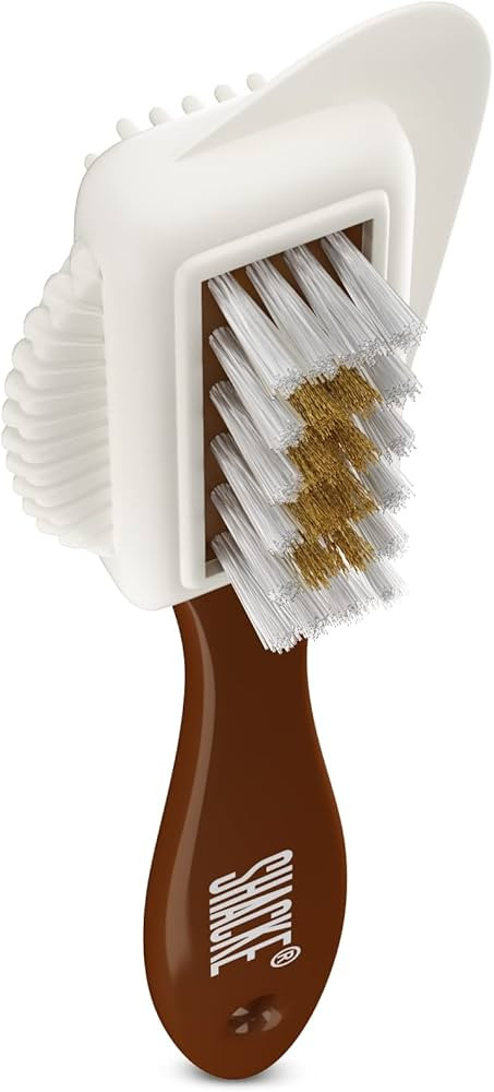 Shacke Suede & Nubuck 4-Way Leather Brush Cleaner | Amazon (US)