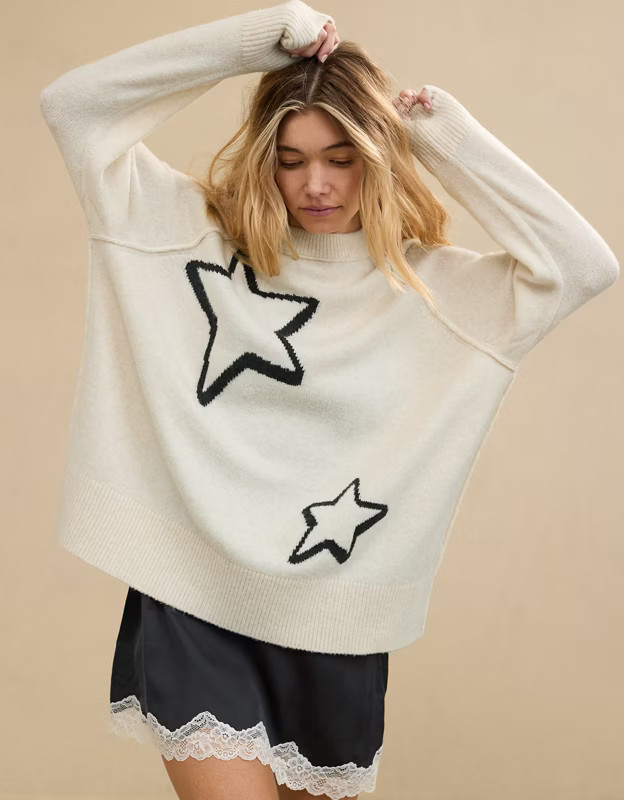 Aerie unREAL Crew Sweater | Aerie