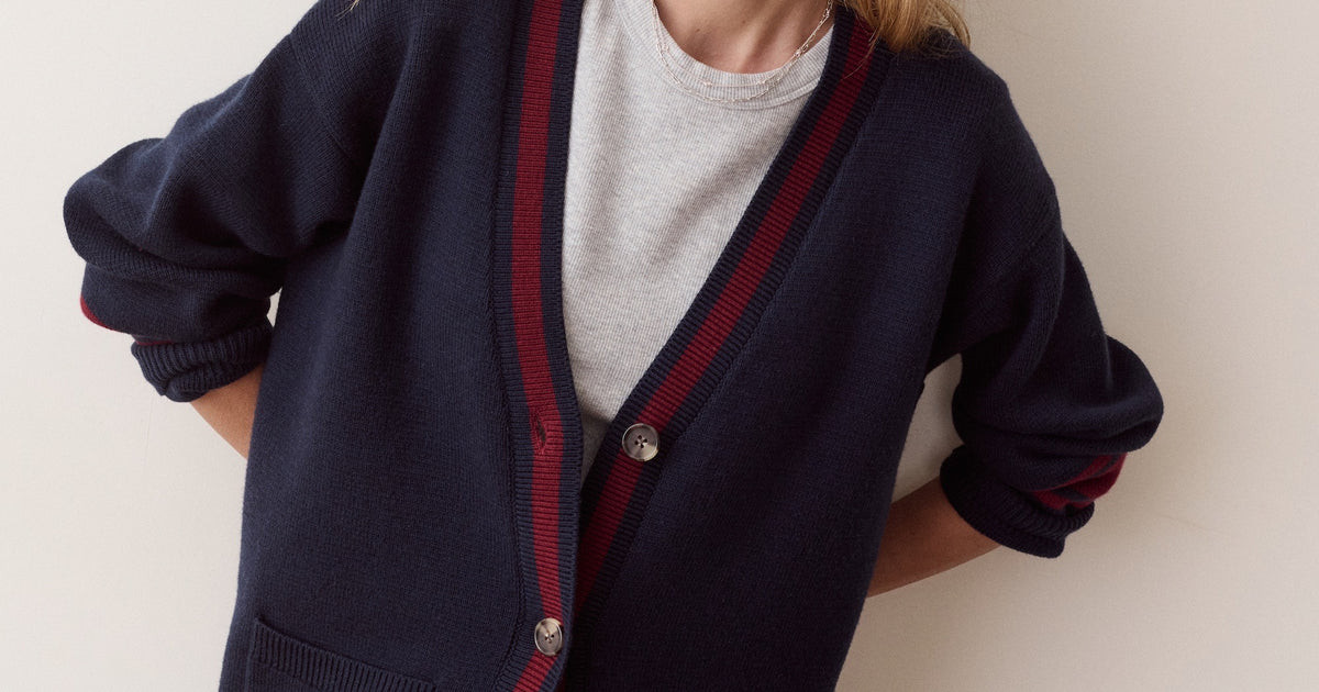 Maggie Varsity Cardigan | Marine Layer