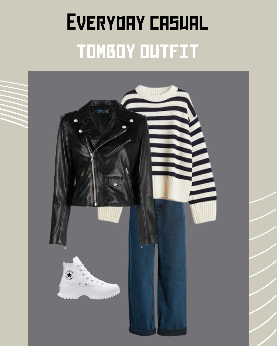 Everyday casual Tomboy Outfit, tomboy outfit ideas, cool tomboy outfit ideas, Korean tomboy outfit idea #outfitidea #tomboyoutfit #kdramaoutfit

#LTKSeasonal #LTKFindsUnder100 #LTKWorkwear