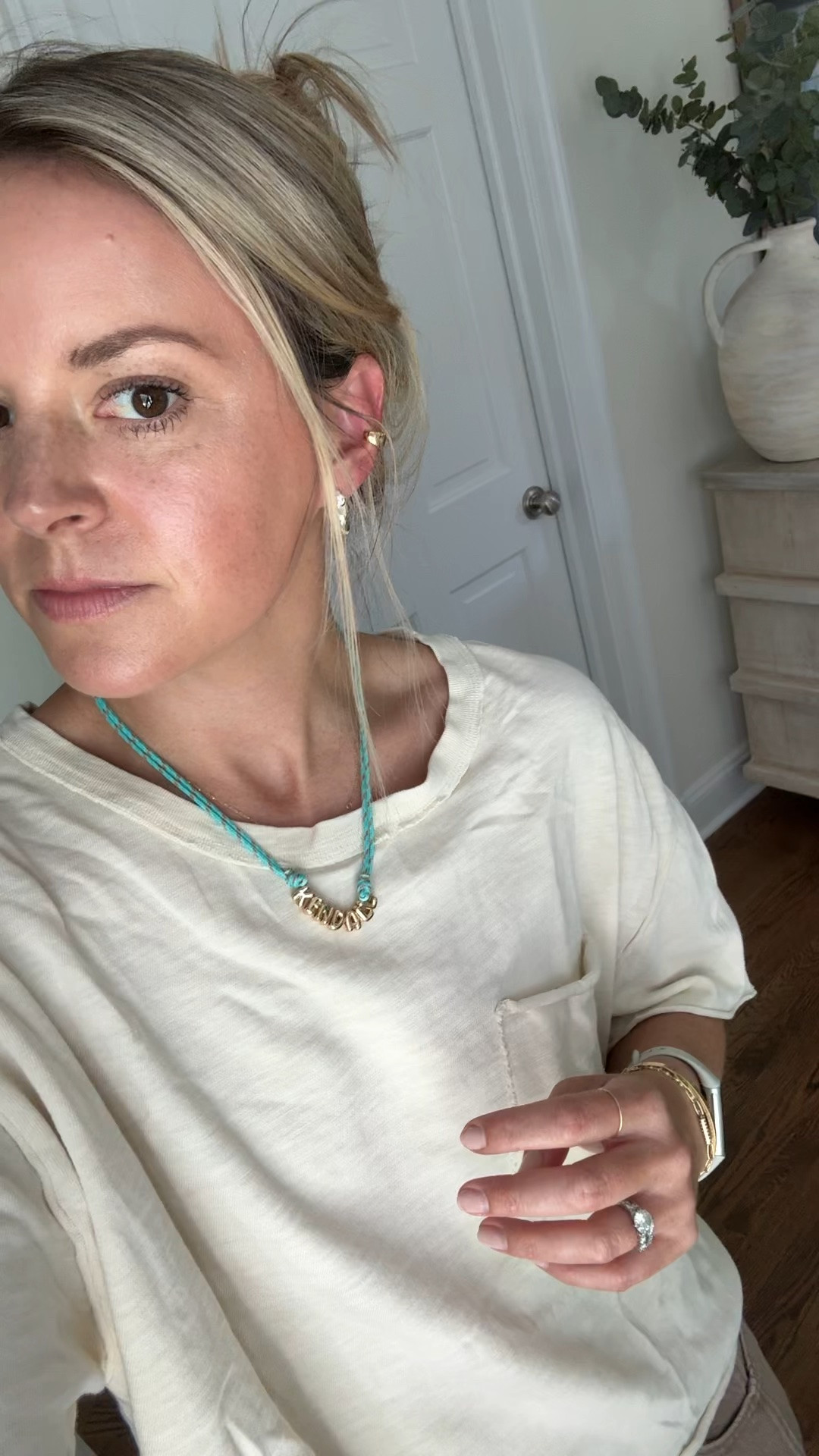 -earrings (code Spring15 for discount)
-small tee
-26R jeans, tts (code STYLEDSNAPSHOTS for discount)

Jewelry, personalize necklace @Zoe Lev Jewelry cuff

#LTKootd #LTKmomlife