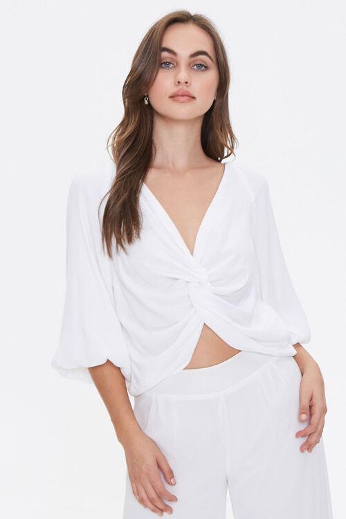 Twisted-Front Top | Forever 21 (US)