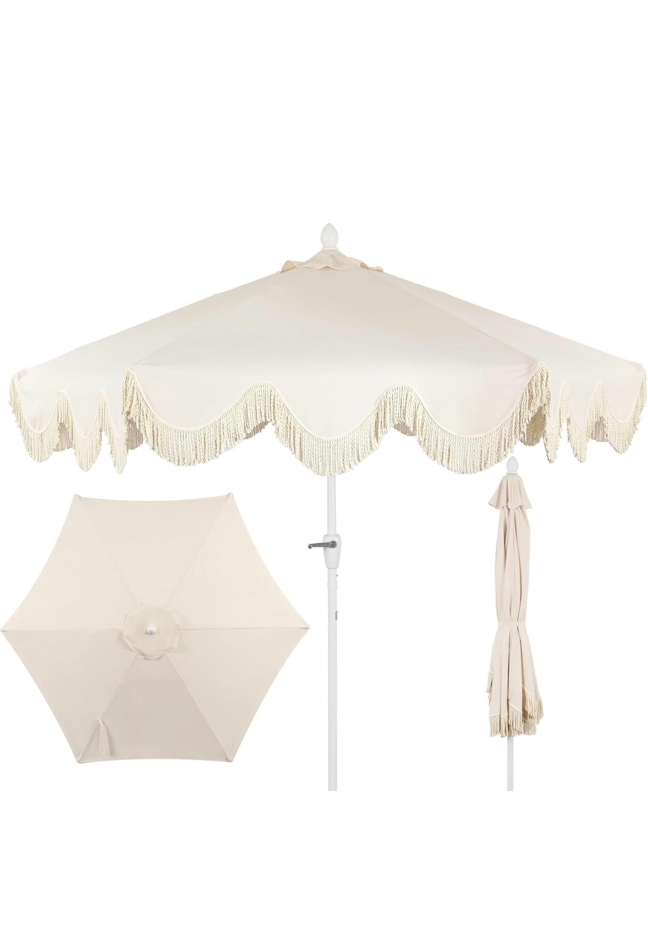 Beautiful Patio Umbrella with Auto-Tilt, Crank, Wind Vent and UV Protection

#LTKSeasonal #LTKSaleAlert #LTKmorningroutine