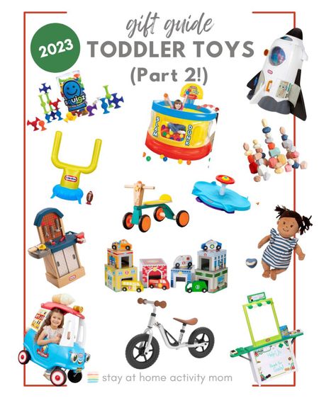 Our Toddler Toys gift guide has been such a hit, we made a “part 2” to give you even more gift ideas to check out! 

#LTKGiftGuide #LTKkids #LTKHoliday