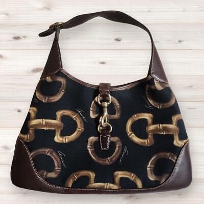 Rare Gucci Jackie One Shoulder Bag Horsebit Pattern women's bag  | eBay | eBay US