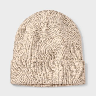 Essential Beanie Hat - Wild Fable™ Light Beige | Target