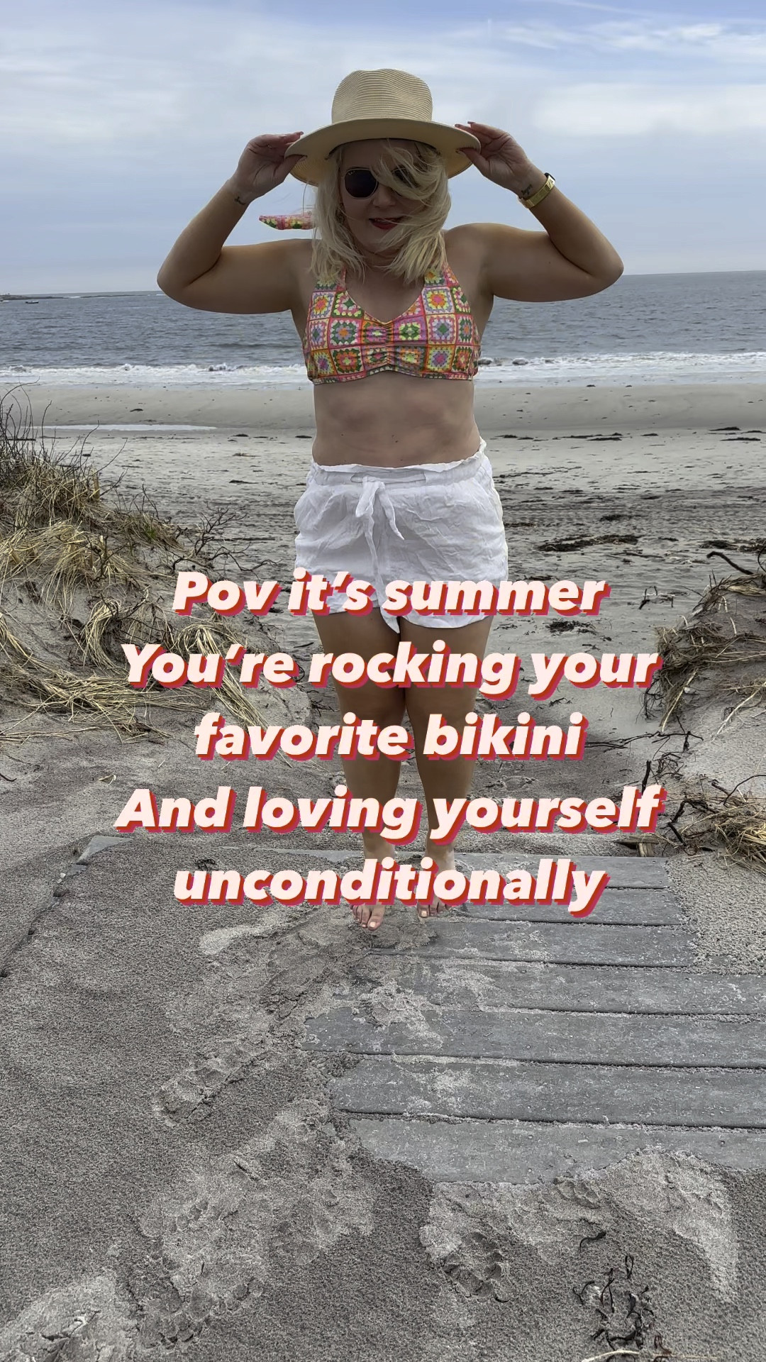 It is the summer of love-ing yourself. So let’s own it, rock it, and love YOU. Because you are beautiful as is!

Wearing a medium top and large bottoms. From Pink Lily. 

#LTKSummerSales #LTKVideo #LTKSwim
