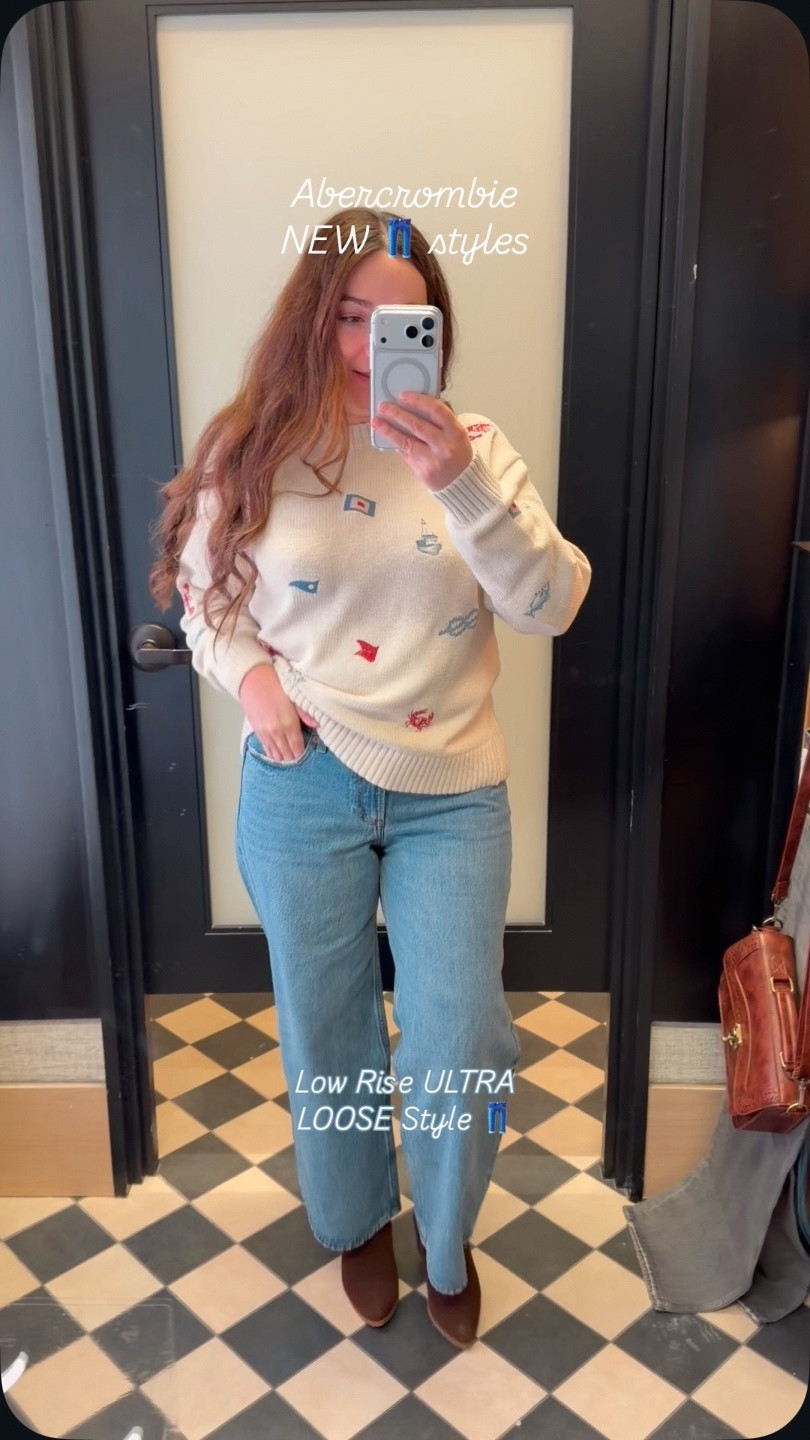 Wait until you see the last pair of jeans, millennials are actually going to love them from my Abercrombie denim 👖 try-on.

Ultra loose jeans, high rise, loose fit jeans, mid rise, denim styles, a&f, millennial jeans, Gen Z jeans, dark wash denim

#jeanstryon #loosefitjeans #millennialstyle #fashionhaul #genzstyle 

#LTKSeasonal #LTKootd #LTKvlog