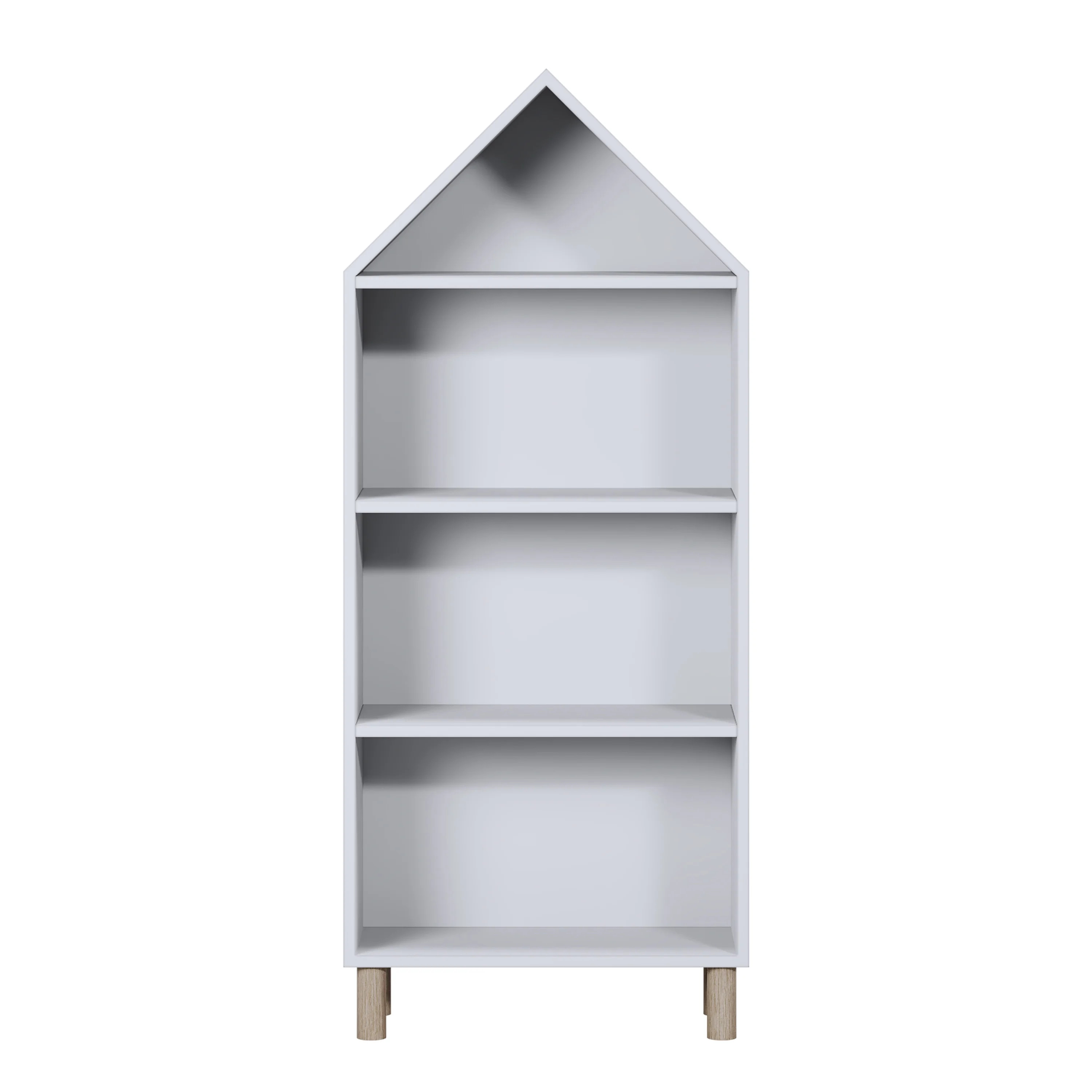 House of Happy, House Shaped Bookshelf, White | Walmart (US)