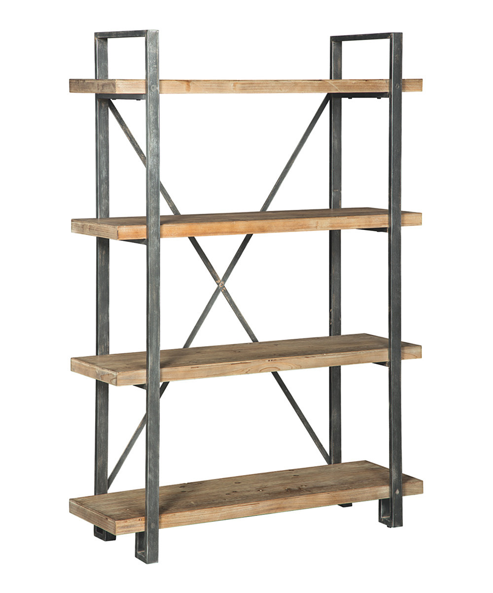 Signature Design by Ashley Furniture Bookcases & Bookshelves Brown/Black - Black & Brown Forestmin B | Zulily